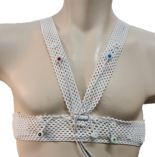 Nahtlos ECG Textile Carrier prototype